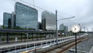 Empty tracks are seen on the departure train platform at Amsterdam Railway Station during a national public transport strike in the Netherlands, May 28, 2019. REUTERS/Eva Plevier
