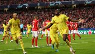 Liverpool's Ibrahima Konate celebrates scoring their first goal Action Images via Reuters/Matthew Childs TPX IMAGES OF THE DAY
