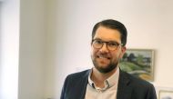 Reuters file photo of Sweden Democrats party leader Jimmie Akesson 