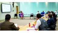 Teachers from secondary schools attending a workshop organised by Qatar Genome Programme.