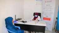 A QRCS health centre in Somalia.