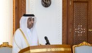 Minister of Labour H E Dr. Ali bin Smaikh Al Marri 
