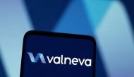 Valneva logo is seen displayed in this illustration taken, May 3, 2022. REUTERS/Dado Ruvic/Illustration/File Photo