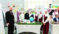 Participants in the iEARN-Qatar programme.