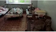 A still image taken from a handout video released by Russian Defence Ministry shows what it says are Ukrainian service members receiving hospital treatment after surrendering at the besieged Azovstal steelworks, in Novoazovsk, Ukraine. Video released May 18, 2022. Russian Defence Ministry/Handout via REUTERS 