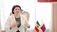 Prime Minister of the Republic of Moldova H E Natalia Gavrilita. Pic: Salim Matramkot / The Peninsula 