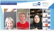 Participants during the virtual workshop. 