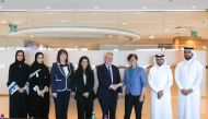Officials during the signing ceremony.