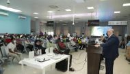 Participants in a workshop