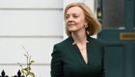 British Foreign Secretary and Conservative leadership candidate Liz Truss leaves her house in London, Britain, July 20, 2022. (REUTERS/Toby Melville)

