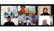 Participants during the webinar.