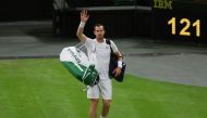 Britain's Andy Murray after a match at Wimbledon in June, 2022. REUTERS/Matthew Childs/File Photo