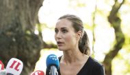Prime Minister of Finland Sanna Marin holds a news conference after videos of her partying leaked into social media and sparked criticism earlier this week, in Helsinki, on August 19, 2022. REUTERS