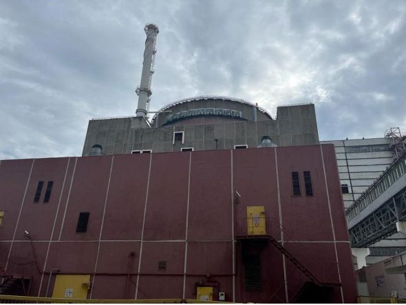 File photo of the Zaporizhzhia Nuclear Power Plant.