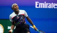  Coco Gauff of the USA after beating Shuai Zhang of China at USTA Billie Jean King National Tennis Center. Robert Deutsch-USA TODAY Sports