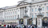 The vehicle carrying Britain's King Charles leaves Buckingham Palace, following the passing of Britain's Queen Elizabeth, in London, on September 10, 2022. REUTERS/Peter Cziborra