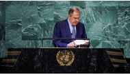 Russia's Foreign Minister Sergei Lavrov attends the 77th Session of the United Nations General Assembly at UN Headquarters in New York City on September 24, 2022.  REUTERS/Eduardo Munoz/File Photo