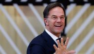 Netherlands' Prime Minister Mark Rutte arrives for the European Union leaders' summit in Brussels, Belgium, on June 23, 2022. (REUTERS/Yves Herman)