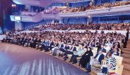 Participants in the World Innovation Summit for Health (WISH) in 2018.