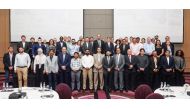 Officials and participants during TotalEnergies EP Qatar’s annual ‘HSE Contractor’s Forum’ recently.  