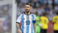 Argentina forward Lionel Messi (10) during the second half against Jamaica at Red Bull Arena, Harrison, New Jersey, USA, on September 27, 2022. File Photo / Reuters