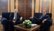 File Photo: Russian President Vladimir Putin meets with Silvio Berlusconi at an airport in Rome, Italy, July 4, 2019. (Sputnik/Alexey Druzhinin/Kremlin via REUTERS)