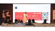 An official speaks to the participants during the workshop organised by the Ministry of Commerce and Industry, in Doha, recently. 