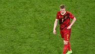 Belgium’s Kevin De Bruyne. REUTERS