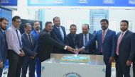 Officials at the opening of fifth branch of LuLu Exchange at Barwa Madinatna inside the LuLu Hypermarket. 