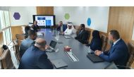 QU, TASMU and MCIT officials during the workshop.