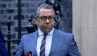 Britain's Foreign Secretary James Cleverly walks outside Number 10 Downing Street in London, Britain, on October 18, 2022. File Photo / Reuters