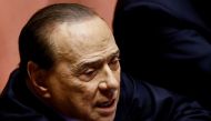 Forza Italia leader and former Prime Minister Silvio Berlusconi attends a session of the upper house of parliament ahead of a confidence vote for the new government, in Rome, Italy, October 26, 2022. (REUTERS/Guglielmo Mangiapane)