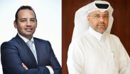 Diego Camberos (left), COO of Vodafone Qatar and Ahmed Abdulrahman J A Al Muftah, Chief Administrative Officer of Mowasalat (Karwa)