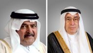 Sheikh Faisal bin Qassim Al Thani (left), QBA Chairman and Hussein Al Fardan, QBA First Deputy