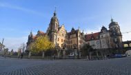 A general view of Green Vault city palace, unique historic museum that contains the largest collection of treasures in Europe after a robbery in Dresden, Germany, on November 25, 2019. File Photo / Reuters