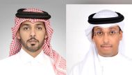 QIC Group CEO Salem Al-Mannai (left) and KQIC CEO Abdullah Abdulatif Al Ahmad.