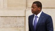Togo's President Faure Gnassingbe is mediating a diplomatic row over the detention of 46 Ivorian soldiers in Mali. By Ludovic MARIN (AFP)