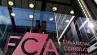 Signage for the Financial Conduct Authority (FCA), the Britain's financial regulatory body, is seen at its head office in London, Britain, March 10, 2022. File Photo / Reuters