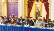 Shura Council delegation taking part in Asian Parliamentary Assembly meeting in Antalya, Turkiye.