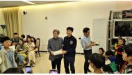 Ambassador of the Republic of Korea to Qatar, HE Joon-ho Lee along with the Korean community as they celebrate the Lunar New Year.