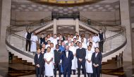 Alain Ducasse with IDAM team