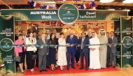 Ambassador of Australia to Qatar H E Jonathan Muir and his wife inaugurating the Australia Week festival at Lulu Hypermarket, Giardino, The Pearl-Qatar, yesterday in the presence of Director of Lulu Group International Dr. Mohamed Althaf and other dignitaries and officials. PICS: Salim Matramkot
