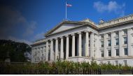 The US Treasury Department in Washington, DC, US. Photo: US Department of Treasury