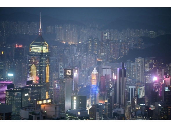View from Hong Kong. File photo for representational purposes only. AFP.
