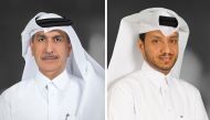 From left: Nakilat Chairman of Board of Directors Abdulaziz Jassim Al Muftah and Nakilat Chief Executive Officer Eng. Abdullah Fadhalah Al Sulaiti 