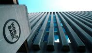 The World Bank building. File photo / AFP
