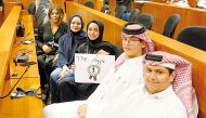 High school students attend the Future A&M Engineers (FAME) event at Texas A&M University at Qatar.