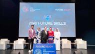 Participants during the ACS International School Doha’s 2040 Future Skills Event.