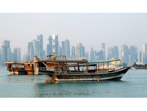 File photo of Doha Skyline used for representation 