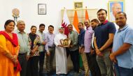 Community Policing Department and ICC officials during the meeting.